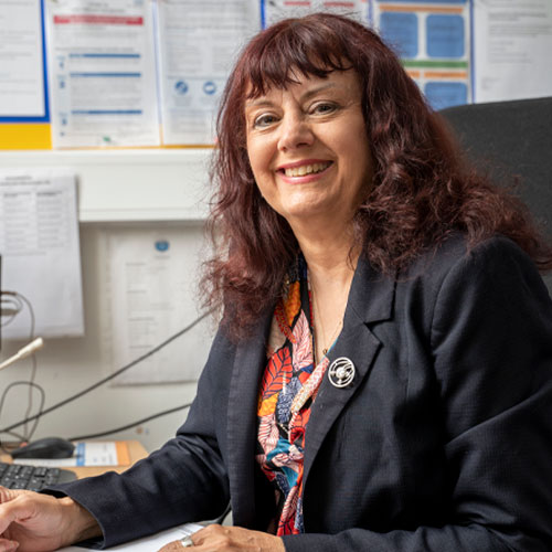 The headmistress of St Wilfrid's Catholic Primary School Pauline Johnstone